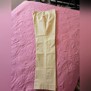 White Straight-Leg Pants